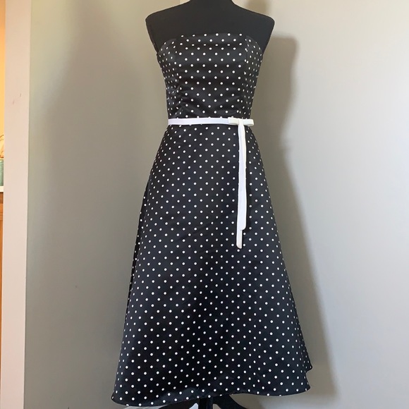 Jessica McClintock Dresses & Skirts - Jessica McClintock for Gunne Sax Polka dot Dress